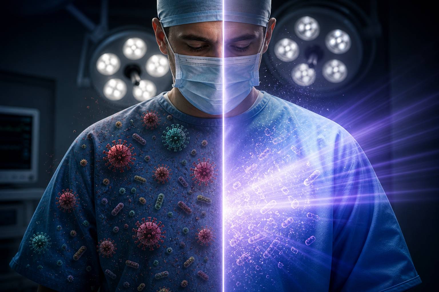 OLEY MRT lead apron disinfection image